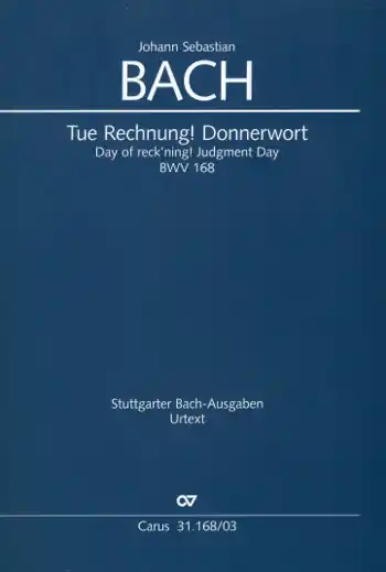 Billig Tue Rechnung Donnerwort Kantate Nr.168 BWV168