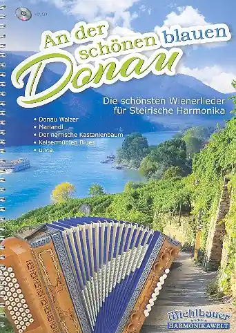 An der schönen blauen Donau (+CD) für steirische Harmonika in Griffschrift (mit Text) Markenware