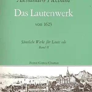Sämtliche Werke für Laute solo Band 2 Das Lautenwerk von 1623 Versand Am Gleichen Tag