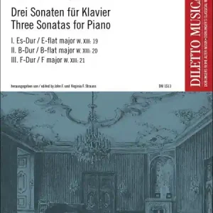 3 Sonaten für Klavier Markenprodukt