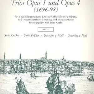 Sonderangebot Trios aus op.1 und op.4 Band 3 für 2 Melodieinstrumente, Baß und Bc