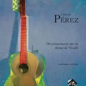 Heißes Angebot Divertissements sur un thème de Vivaldi pour 4 guitares