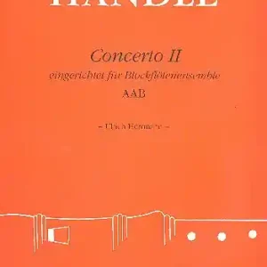 Top-Angebot Concerto Nr.2 für Blockflötenensemble