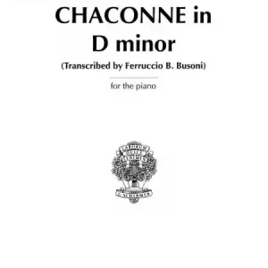 Chaconne in d Minor for piano Sofort Bestellen