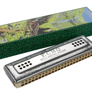 Geprüft Hohner Echo Harp 96 G-C-Dur Tremolo Wender