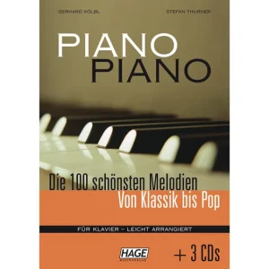 Piano Piano - Die 100 schönsten Melodien + 3 CD`s Markenware
