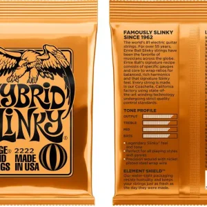 Ernie Ball EB2222 Hybrid Slinky Saiten 09-46 Abverkauf