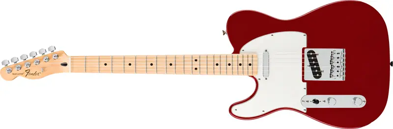 Abverkauf Fender Standard Telecaster MN CAR lefthand Mexico Upgrade
