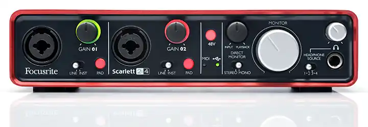 Garantierte Lieferung Focusrite Scarlett 2i4 USB2 Interface