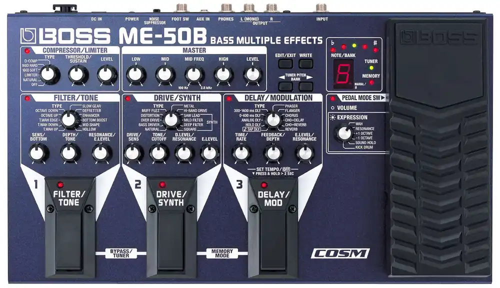 Top-Angebot Boss ME-50 B Bass Multi Effects