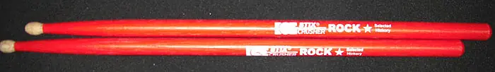 Schneller Versand Ice Stix Rock Red Drumsticks