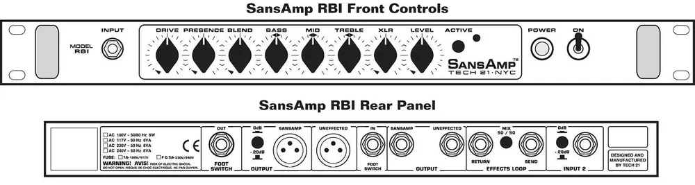 Günstig Tech 21 RBI SansAmp