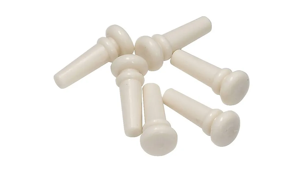 Günstig Gewa Endpin / Gurtknopf creme