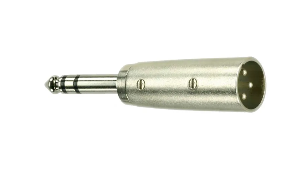 DREITEC Adapter XLR male Klinke 6,3 mm 1672 Kostenfreie Lieferung