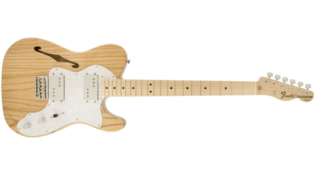 Kostenloser Versand Fender Telecaster 72 Thinline natur