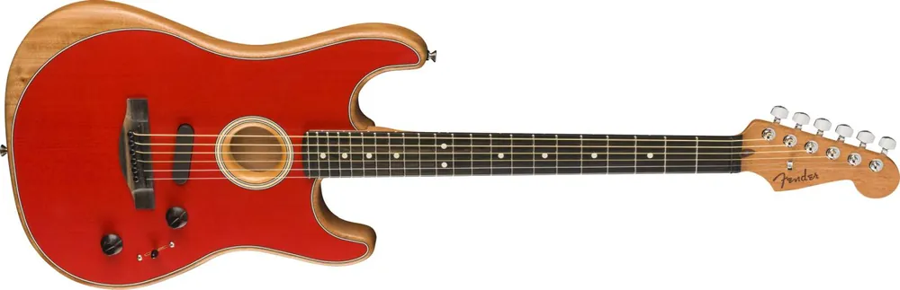 Fender Acoustasonic Stratocaster DKR Kostenfreie Lieferung