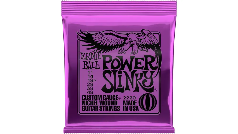 Ernie Ball EB2220 Power Slinky Saiten 011-048 Top-Seller