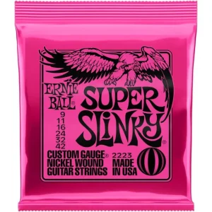 Begrenztes Angebot Ernie Ball EB2223 Super Slinky Saiten 009-042