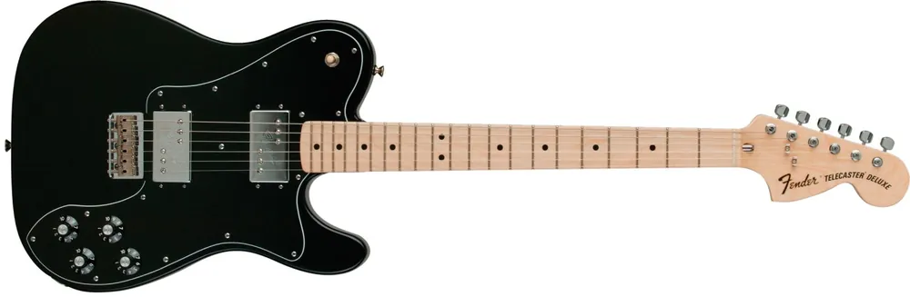 Schneller Versand Fender Telecaster 72 Deluxe MN BLK