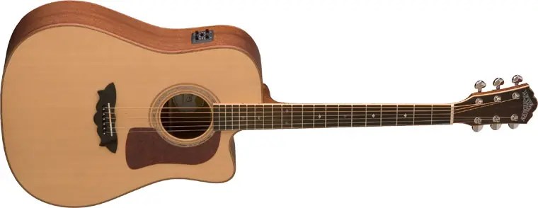 Begrenztes Angebot Washburn D-52 SWCE-N Westerngitarre