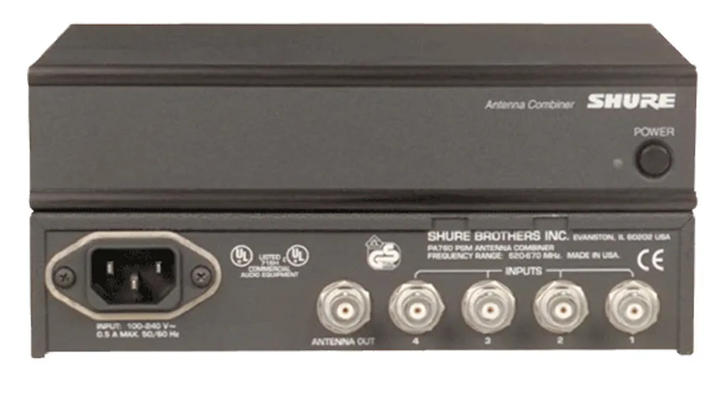 Must-Have Shure PA-765 Antennen-Combiner