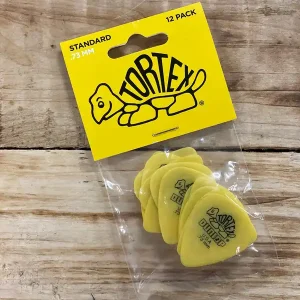 Zertifiziert Dunlop Plektren Tortex  0,73 Std 12-Set