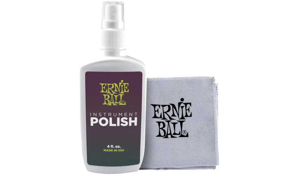 Ernie Ball EB4222 Guitar Polish mit Tuch Preis Gesenkt