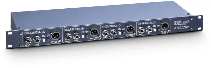 Palmer PAN-3 19'' aktive 4fach DI-Box Angebot