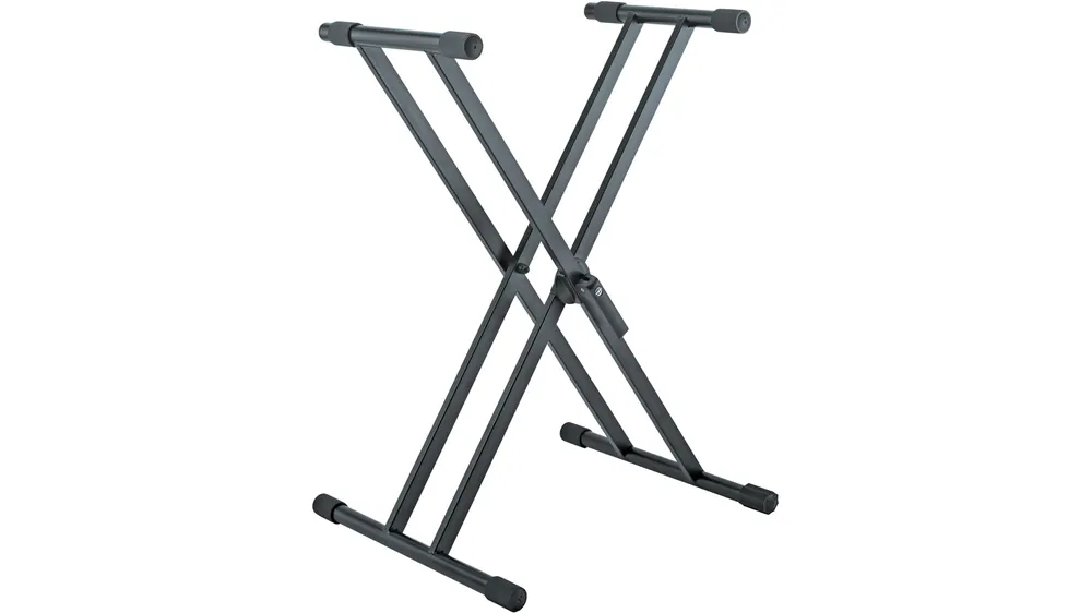 K&M 18990 Keyboard Ständer Rick doppelstrebig Markenprodukt