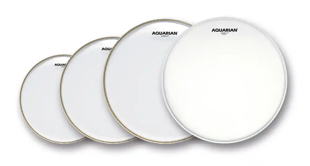 Aquarian S214 Super-2 Tom Clear doppellagig 14" Sichere Zahlung