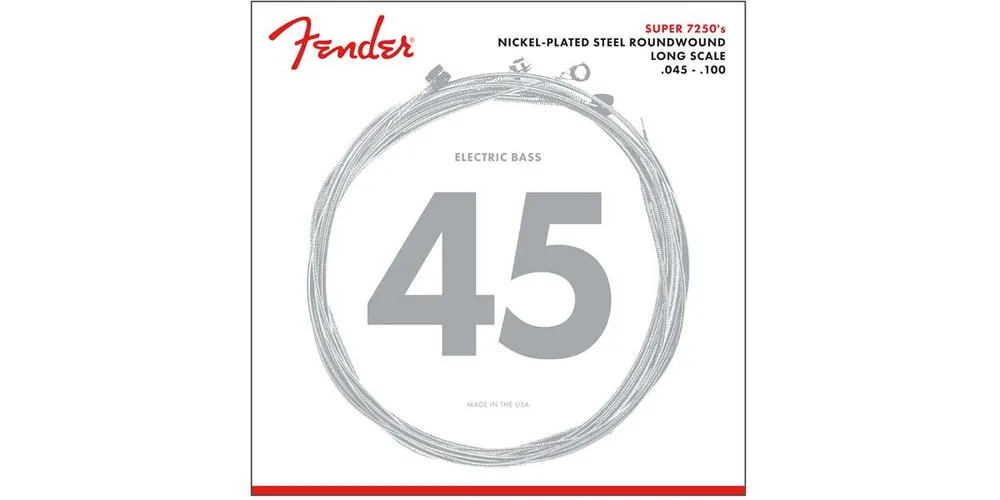 Fender 7250ML Super Bass Saiten 045-100 Finale Aktion