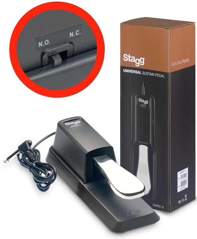 Stagg 10 SUSPED, Sustain-Pedal Kostenfreie Lieferung