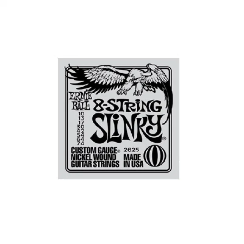 Begrenztes Angebot Ernie Ball 2625 8-String Slinky Nickel