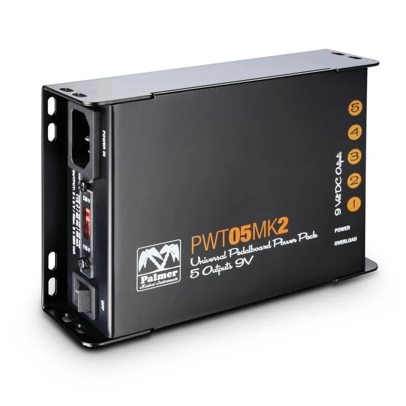 Nur Für Kurze Zeit Palmer PWT 05 MKII Universelles 9V-Netzteil für Pedalboards 5 Ausgänge