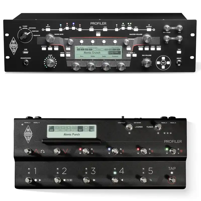 Kemper Profiler PowerRack MK 2 Black + Remote MK 2 Bestpreis