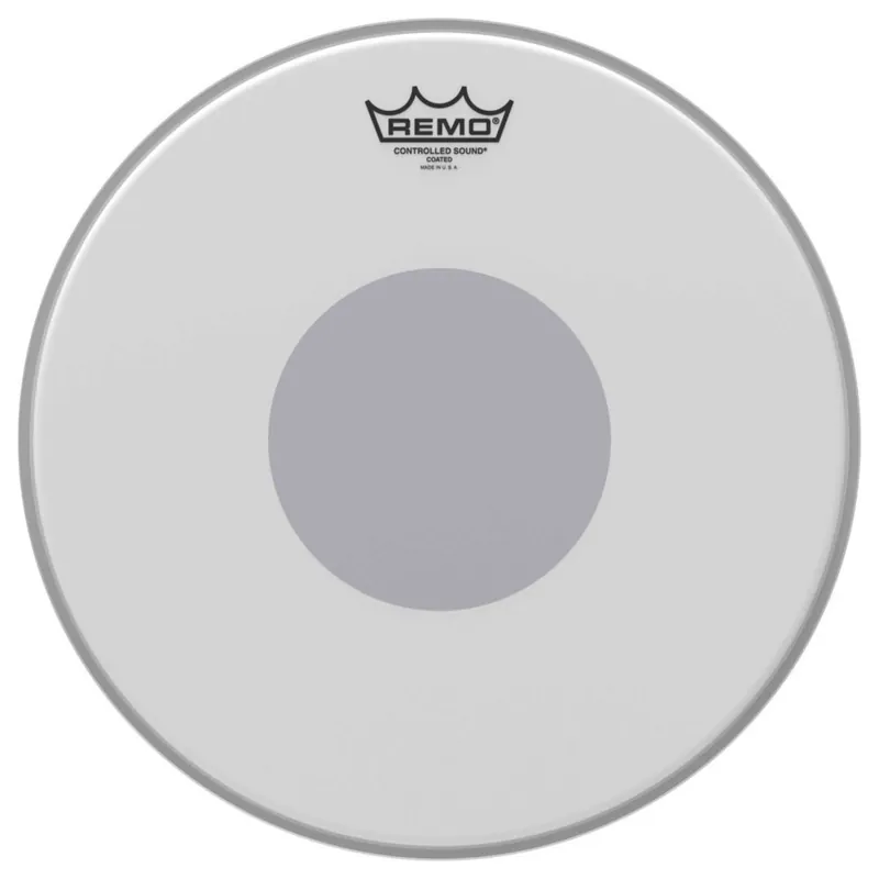 Remo 14" CS Coated Black Dot Snare Fell Zertifiziert
