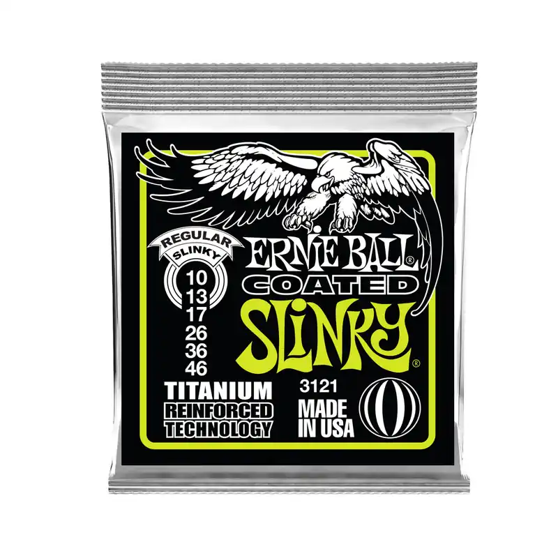 Direkt Vom Hersteller Ernie Ball 3121 Regular Slinky Coated Titanium