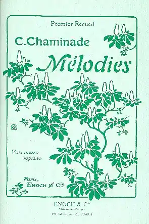 Mélodies vol.1 pour mezzo soprano et piano Neu