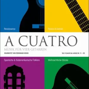 A Cuatro Band 2 für 4 Gitarren Top-Preis
