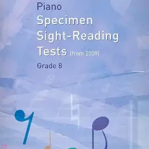 Rabatt Piano specimen Sight-Reading Tests Grade 8 2009