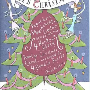 Neu Im Sortiment It's Christmas für 4 Kontrabässe Partitur und Stimmen