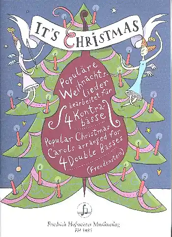 Neu Im Sortiment It's Christmas für 4 Kontrabässe Partitur und Stimmen