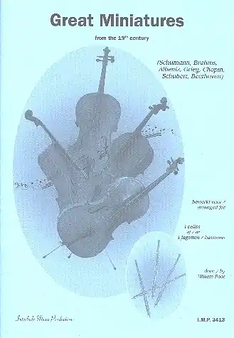 Great Miniatures from the 19th Century für 4 Violoncelli Neu Im Sortiment