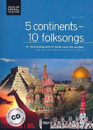 5 Continents - 10 Folksongs (+CD) für Frauenchor und Klavier Angebot