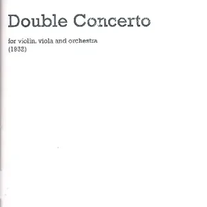 Sofort Bestellen Double Concerto for violin, viola and orchestra for violin, viola and piano