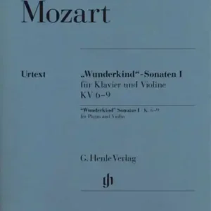 Wunderkind-Sonaten Band 1 (KV6-9) für Violine und Klavier Neue Ware