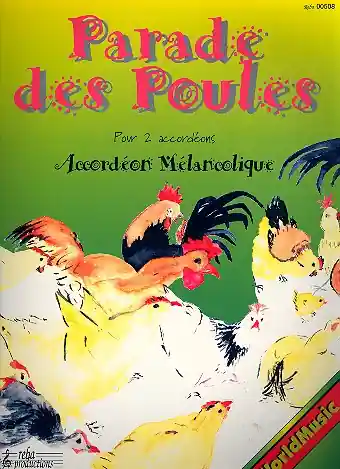 Bestseller Parade des poules für 2 Akkordeons