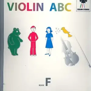 Colour Strings Violin ABC book F Rabatt