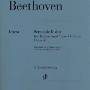 Serenade D-Dur op.41 für Flöte (Violine) und Klavier Sonderangebot