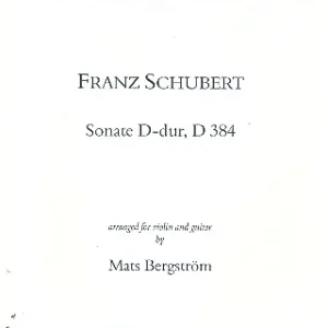 Direktkauf Sonate D-Dur D348 für Violine und Gitarre